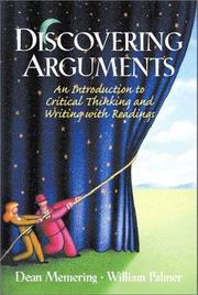 Cover of: Discovering arguments by Dean Memering