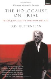 Cover of: The Holocaust on trial