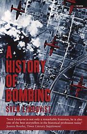 Cover of: A History of Bombing by Lindqvist, Sven