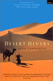 Cover of: Desert Divers by Lindqvist, Sven