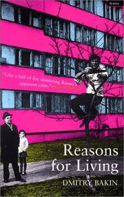 Cover of: Reasons for living