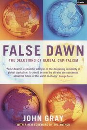 Cover of: False Dawn by John Gray