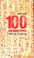 Cover of: 100 Hieroglyphs