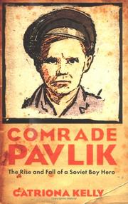 Cover of: Comrade Pavlik by Catriona Kelly