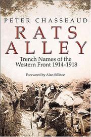 Cover of: RATS ALLEY: British Trench Names of the Western Front 1914-18