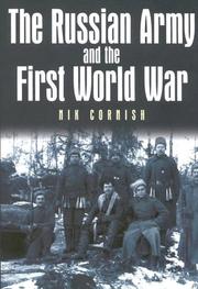 Cover of: The Russian Army and the First World War by Nik Cornish