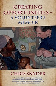 Cover of: Creating Opportunities: A Volunteer's Memoir
