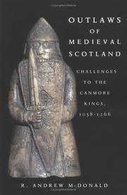 Cover of: Outlaws of Medieval Scotland by R. Andrew McDonald