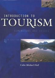 Cover of: Introduction to tourism: dimensions, and issues