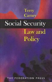 Social Security by Terry Carney