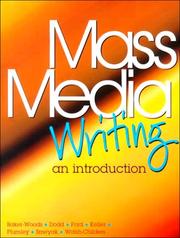 Cover of: Mass Media Writing: An Introduction