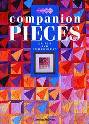 Cover of: Companion Pieces (Quilters Workshop) by Carolyn Sullivan