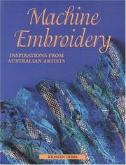 Cover of: Machine Embroidery by Kristen Dibbs