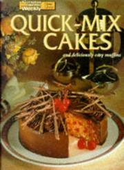 Cover of: Aww Quick MIX Cakes by Maryanne Blacker, Maryanne Blacker