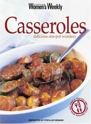 Cover of: Aww Casserole Cookbook