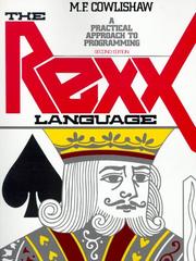 The REXX Language by Michael F. Cowlishaw