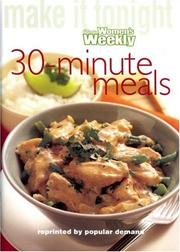 Cover of: Thirty Minute Meals