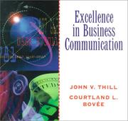 Cover of: Excellence in business communication by John V. Thill