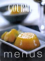 Australian Gourmet Menus by Mary Coleman