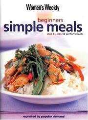 Cover of: Beginners Simple Meals
