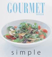 Cover of: Gourmet Simple (Australian Gourmet Traveller)