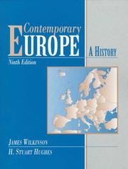 Cover of: Contemporary Europe: A History (9th Edition)