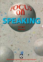 Cover of: Focus on Speaking (Handbooks for Teachers) by Anne Burns