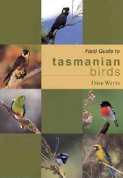 Cover of: Field Guide to Tasmanian Birds