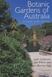 Cover of: Botanic Gardens of Australia