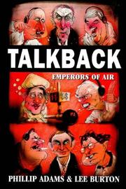 Cover of: Talkback by Phillip Adams, Lee Burton