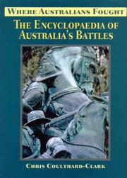 Cover of: Where Australians Fought by Chris Coulthard-Clark
