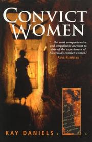 Cover of: Convict women