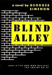 Cover of: Blind Alley by Georges Simenon