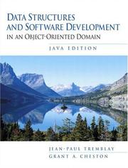 Cover of: Data Structures and Software Development in an Object Oriented Domain Java Edition