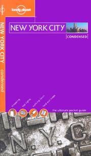 Cover of: Lonely Planet New York City Condensed (Condensed Guides)