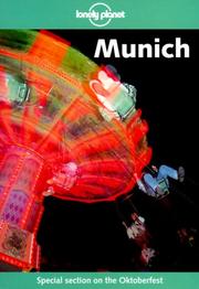 Cover of: Lonely Planet Munich