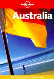 Cover of: Lonely Planet Australia (Lonely Planet Australia, 10th ed)