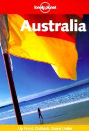Cover of Lonely Planet Australia (Lonely Planet Australia, 10th ed)