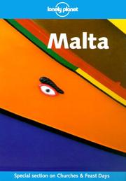 Cover of: Lonely Planet Malta by Neil Wilson