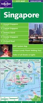 Cover of: Lonely Planet Singapore City Map