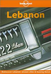 Cover of: Lonely Planet Lebanon