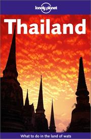 Cover of: Lonely Planet Thailand
