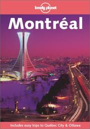 Lonely Planet Montreal cover