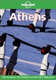 Cover of: Lonely Planet Athens