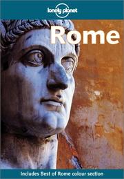 Cover of: Lonely Planet Rome