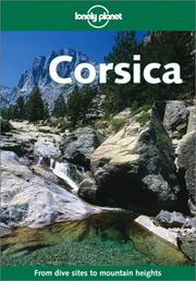 Cover of: Lonely Planet Corsica | Mark Zussman