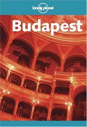 Cover of: Lonely Planet Budapest | Steve Fallon