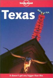 Cover of: Lonely Planet Texas