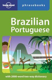 Cover of: Brazilian Portuguese by Marcia Monje de Castro, Lonely Planet Phrasebooks