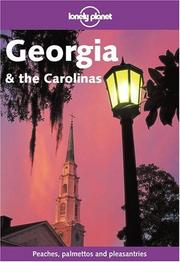 Cover of: Lonely Planet Georgia and the Carolinas